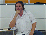 Pedro G. Romero en las jornadas de presentación de la Plataforma Independiente de Estudios Flamencos Modernos y Contemporáneos (PIE.FMC)