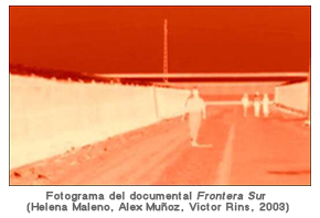 Fotograma del documental 'Frontera Sur' (Helena Maleno, Alex Muñoz, Victor Rins, España, 2003)