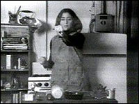 Martha Rosler, "Semiotics of the Kitchen", 1974