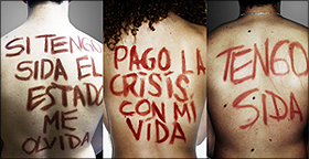 Campaña 'Migración y VIH/SIDA 2012', RQTR (Asociación de Lesbianas, Gays, Transexuales, Bisexuales y Queers de la Universidad Complutense de Madrid)