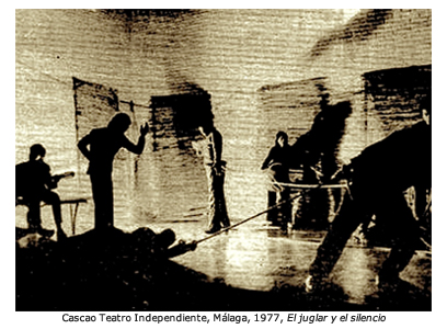 Cascao Teatro Independiente, Málaga, 1977, El juglar y el silencio