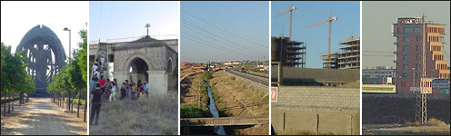 Hay sitos por los que el norte se me escapa. Ciudad en tránsito: canales, trenes, vías y areopuerto. Sevilla Norte.