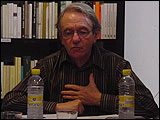 Jacques Rancière en la Librería La Fuga de Sevilla