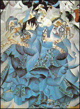 Gino Severini: "La bailarina azul" (1912)