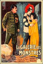 Cartel de la película "La barraca de los monstruos", de Jacque Catelain