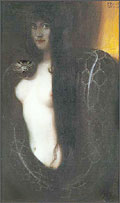 Franz Von Stuck: "El pecado"