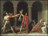 Jacques-Louis David: "El juramento de los Horacios"