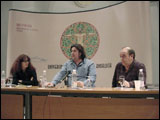 De izquierda a derecha: Cristina Moreiras-Menor, Pedro G. Romero y Juan Pablo Wert