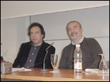 Francisco Gutiérrez Carbajo y José Luis Ortiz Nuevo