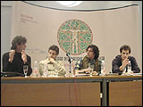 De izquierda a derecha, Ángel del Río, José María Valcuende, Manuel Losada y Marcos Crespo