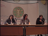 De izquierda a derecha, Juan Vergillos, Pedro G. Romero y Luis Clemente