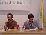 Curro Aix y Santiago Barber, miembros de La Fiambrera Barroca