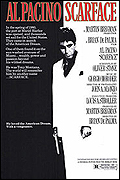 Cartel de la película "Scarface" (Brian de Palma, 1983)