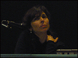 Imagen de Manuela 
Ivone Cunha durante su intervención en Umbrales
