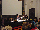 Imagen general del debate público de la Sesión 2 del seminario Movimiento en las bases: transfeminismos, feminismos queer, despatologización, discursos no binarios