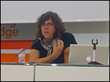 Susan Stryker en el seminario 'Cuerpo Impropio. Guía de modelos somatopolíticos y de sus posibles usos derivados'