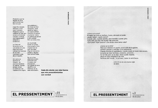 El Pressentiment Nº1 / El Pressentiment Nº3