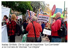 Isaías Griñolo: De la Liga de Inquilinos 'La Corriente' 
a la Corrala de Vecinas 'La Utopía'