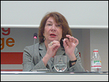 Josefina Ludmer en el seminario 'Literatura y después. Reflexiones sobre el futuro de la literatura después del libro'