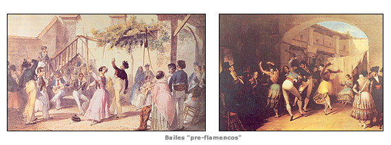 Bailes 'pre-flamencos'