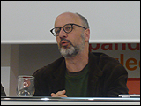 Rodrigo Fresán en el seminario 'Literatura y después. Reflexiones sobre el futuro de la literatura después del libro'