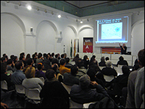 Saskia Sassen durante su intervención en las jornadas 'Sobre capital y territorio III'